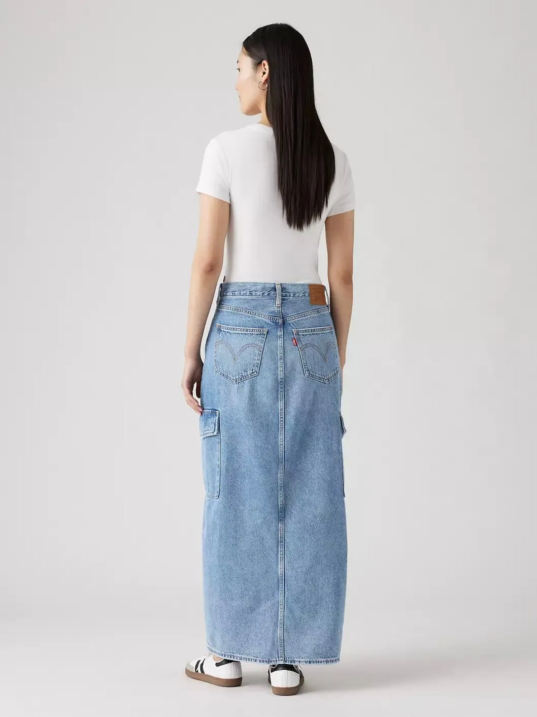 Levi's Ankle Column Cargo Skirt in Maximize The Moment