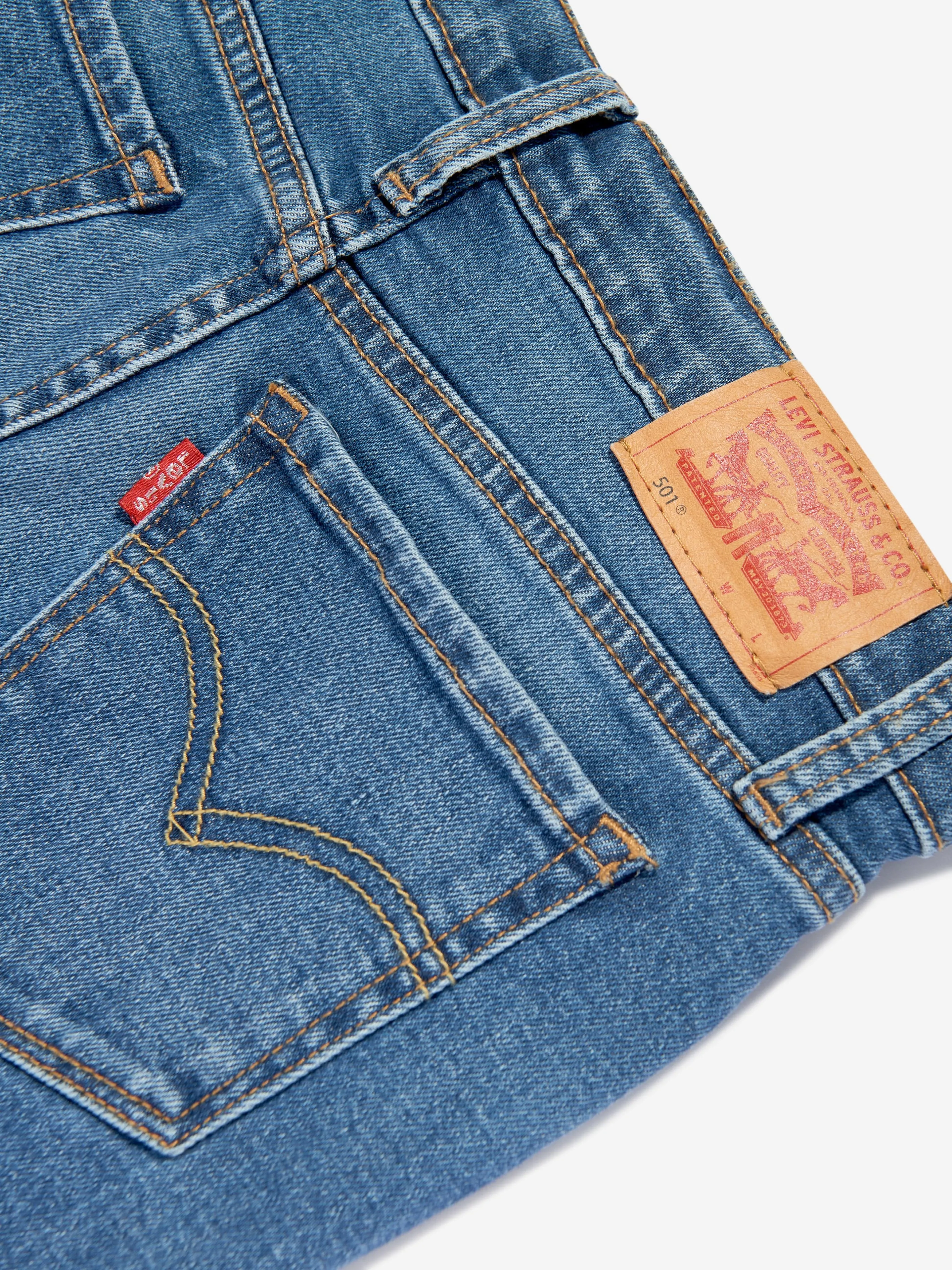 Levi's Girls 501 Original Jeans in Blue