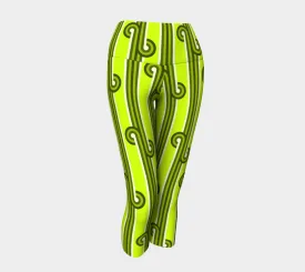 Lime Green Yoga Capris