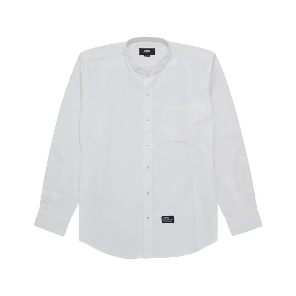 Longsleeve Shirt FELIX WHITE