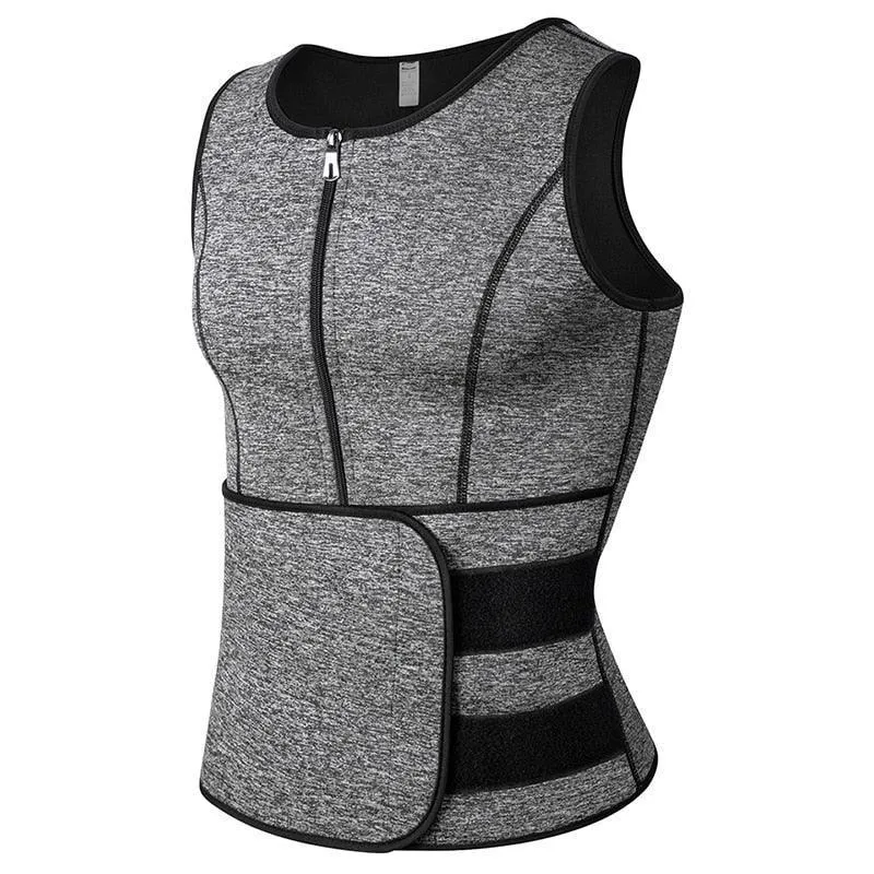 Men's Bodyshaper Vest Compression Waist Slimming Trainer