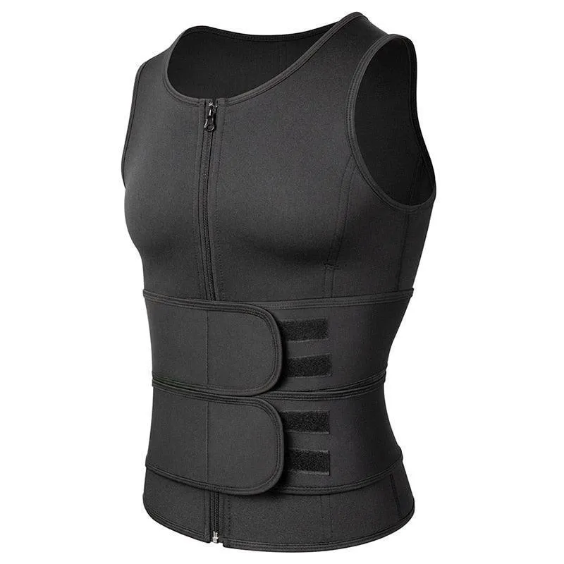 Men's Bodyshaper Vest Compression Waist Slimming Trainer