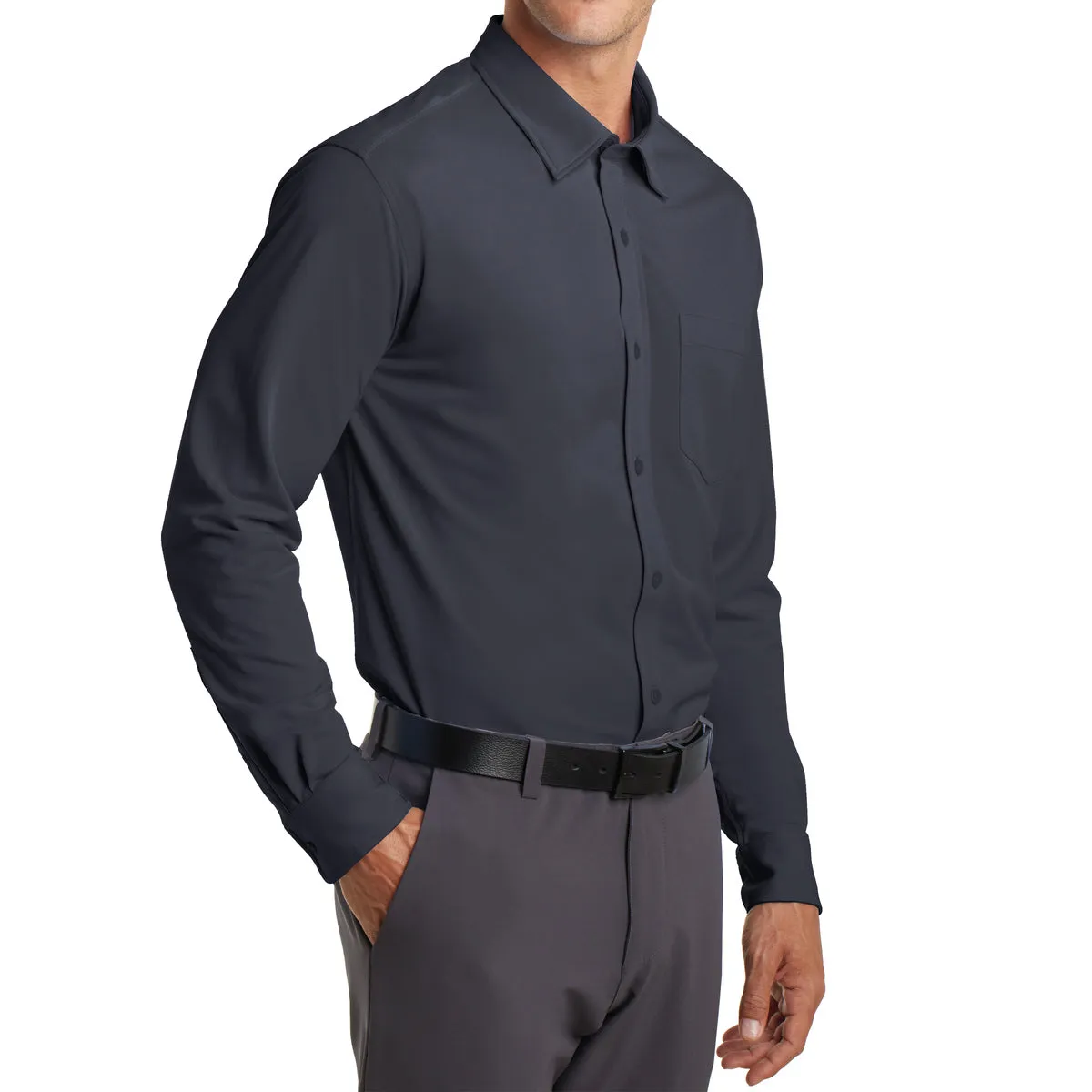 Men's Dimension Knit Dress Shirt