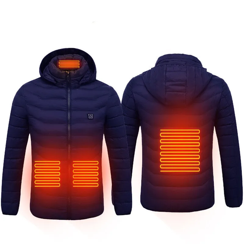 Men's Heated Jacket Coat USB Electric Jacket