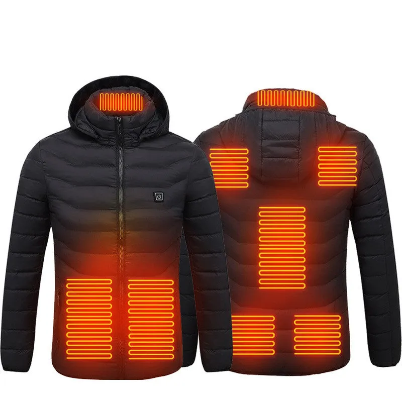 Men's Heated Jacket Coat USB Electric Jacket