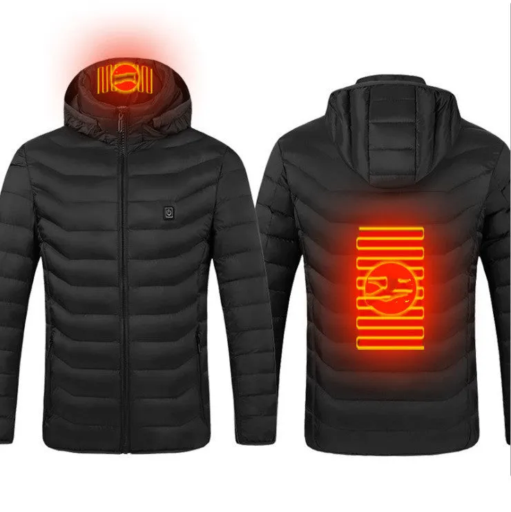 Men's Heated Jacket Coat USB Electric Jacket