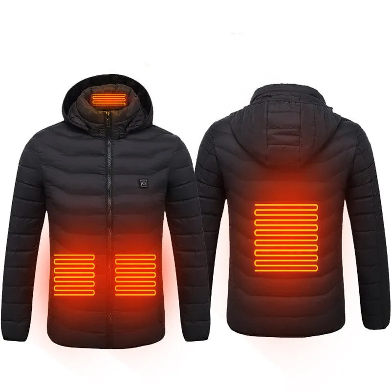 Men's Heated Jacket Coat USB Electric Jacket