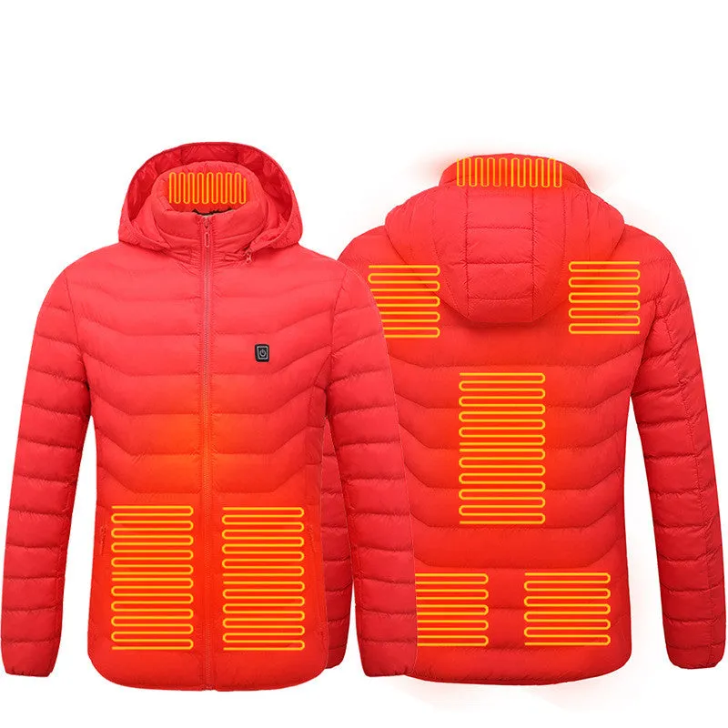 Men's Heated Jacket Coat USB Electric Jacket