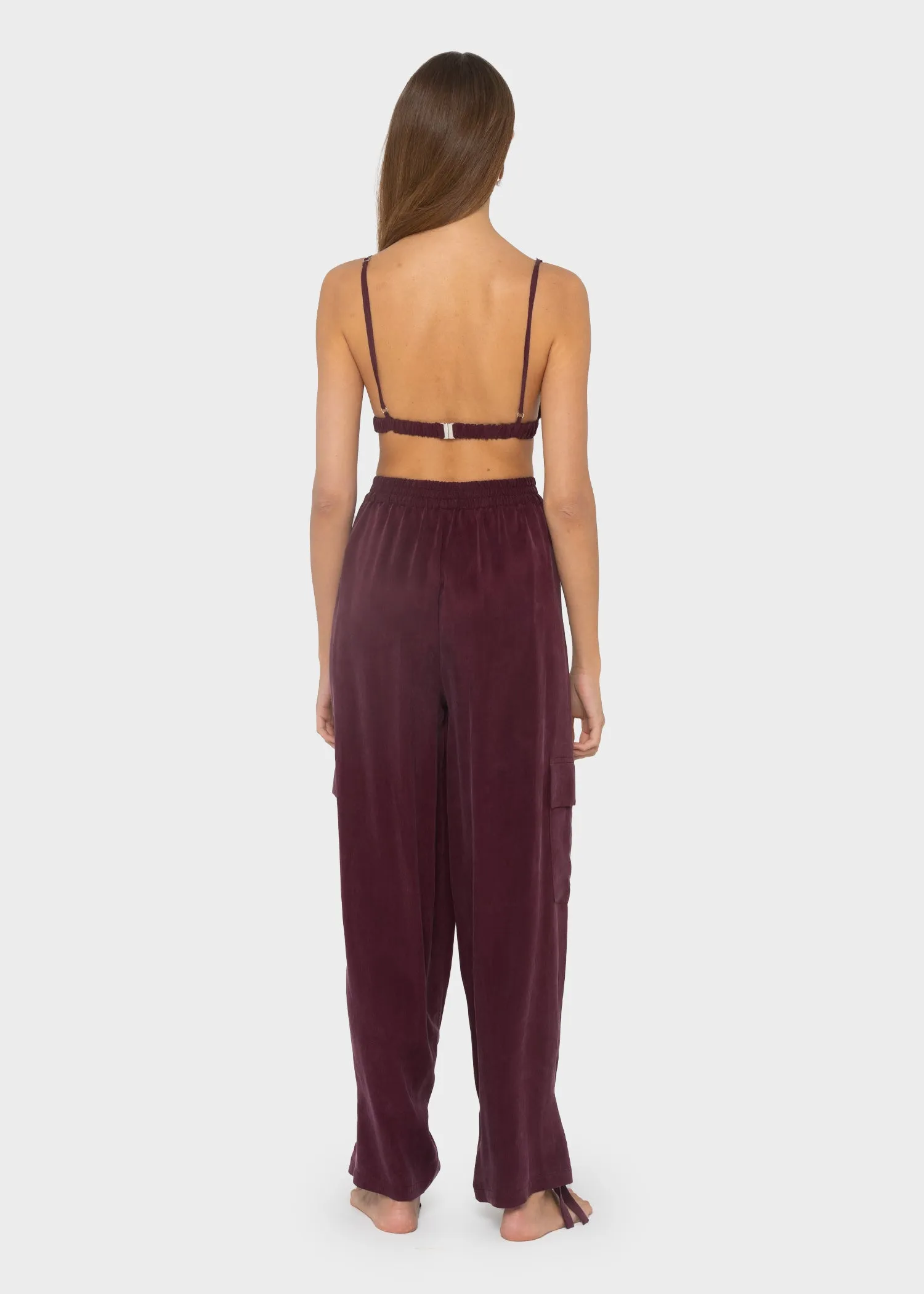 Merlot Grace Cargo Pants