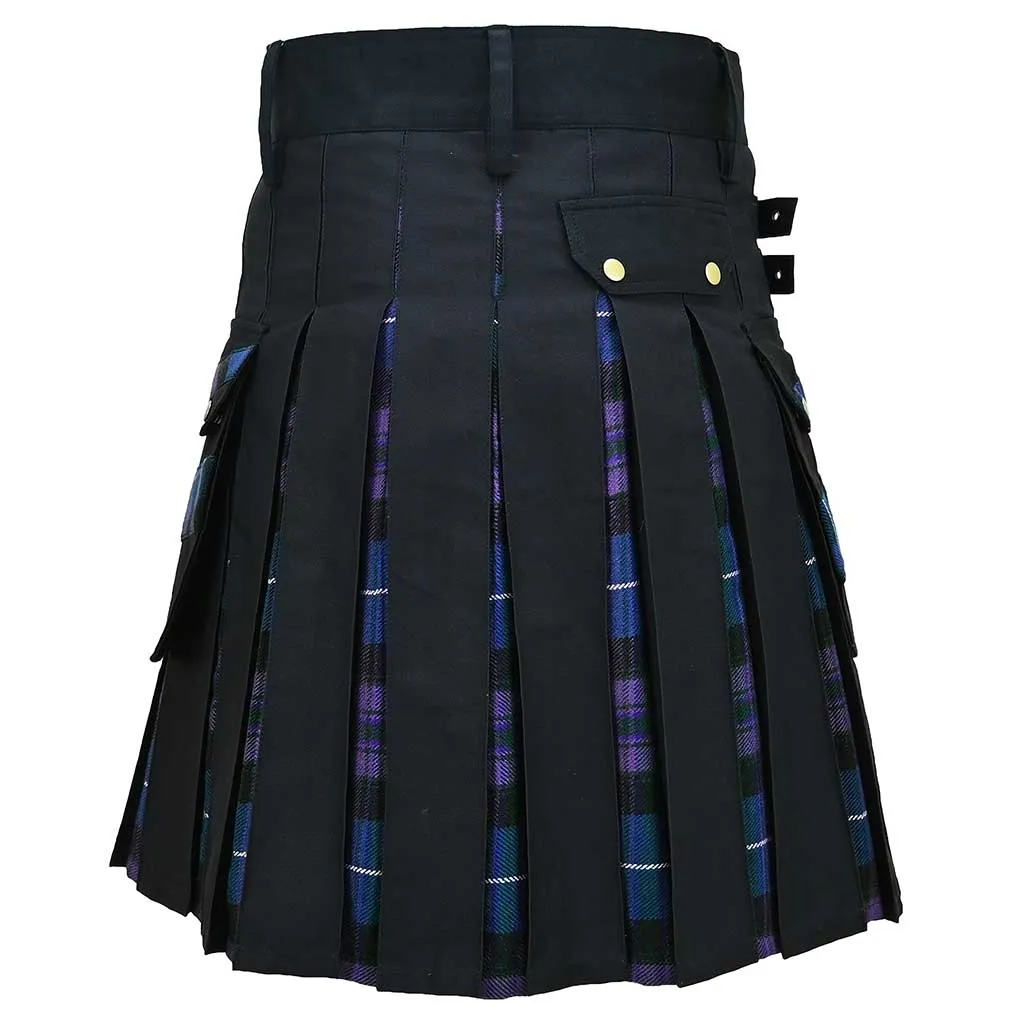 Modern Hybrid Kilt Tartan Pride of Scotland Cross Stripes