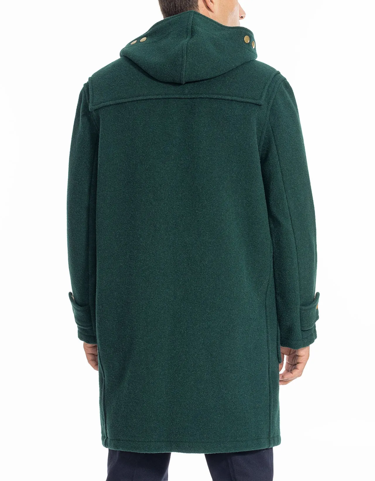 MONTY DUFFLE COAT - GREEN