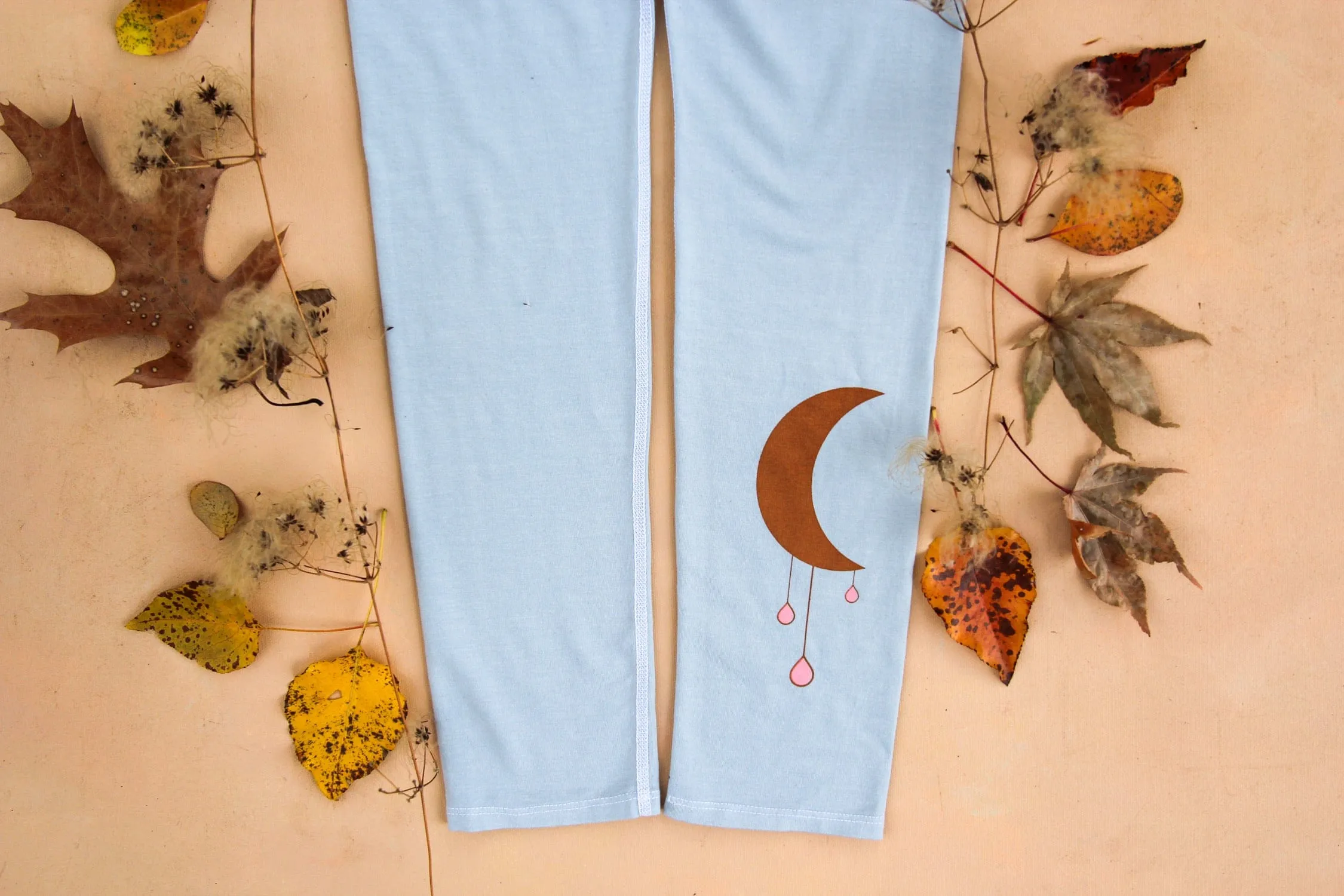 Moon Drops Forest Fiber Leggings