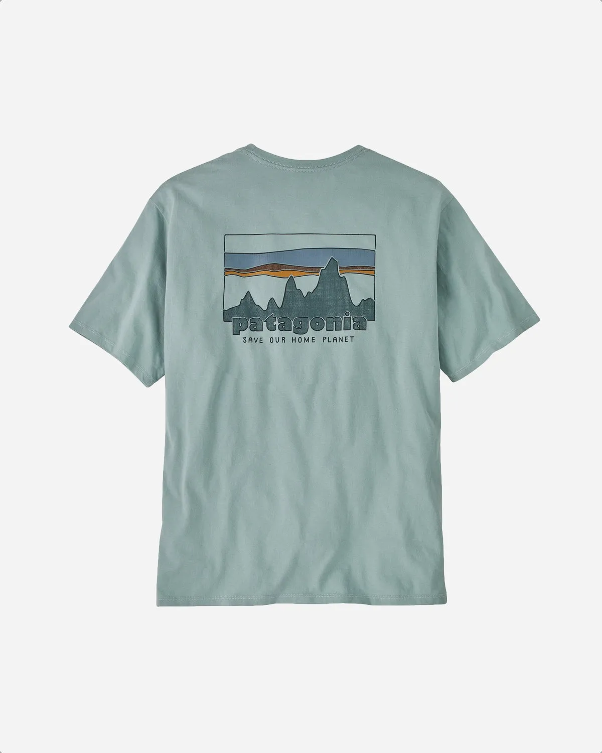 M's '73 Skyline Organic T-Shirt - Thermal Blue