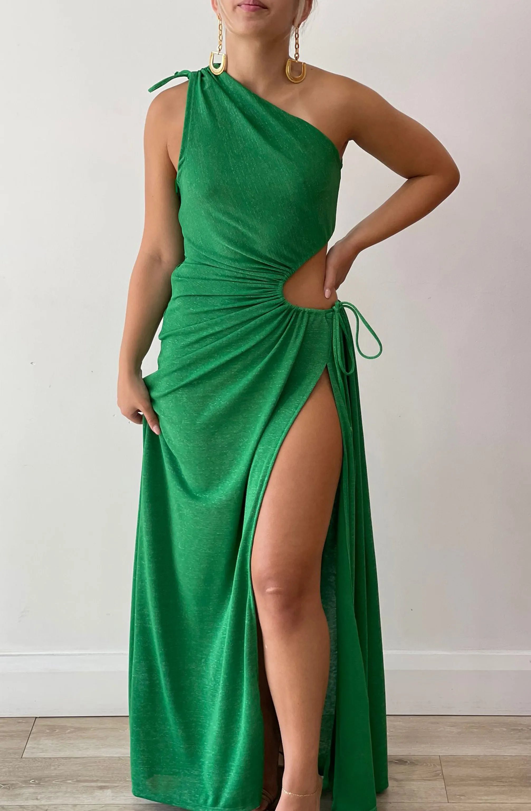 Nour Maxi Dress Forest Green By Sonya Moda