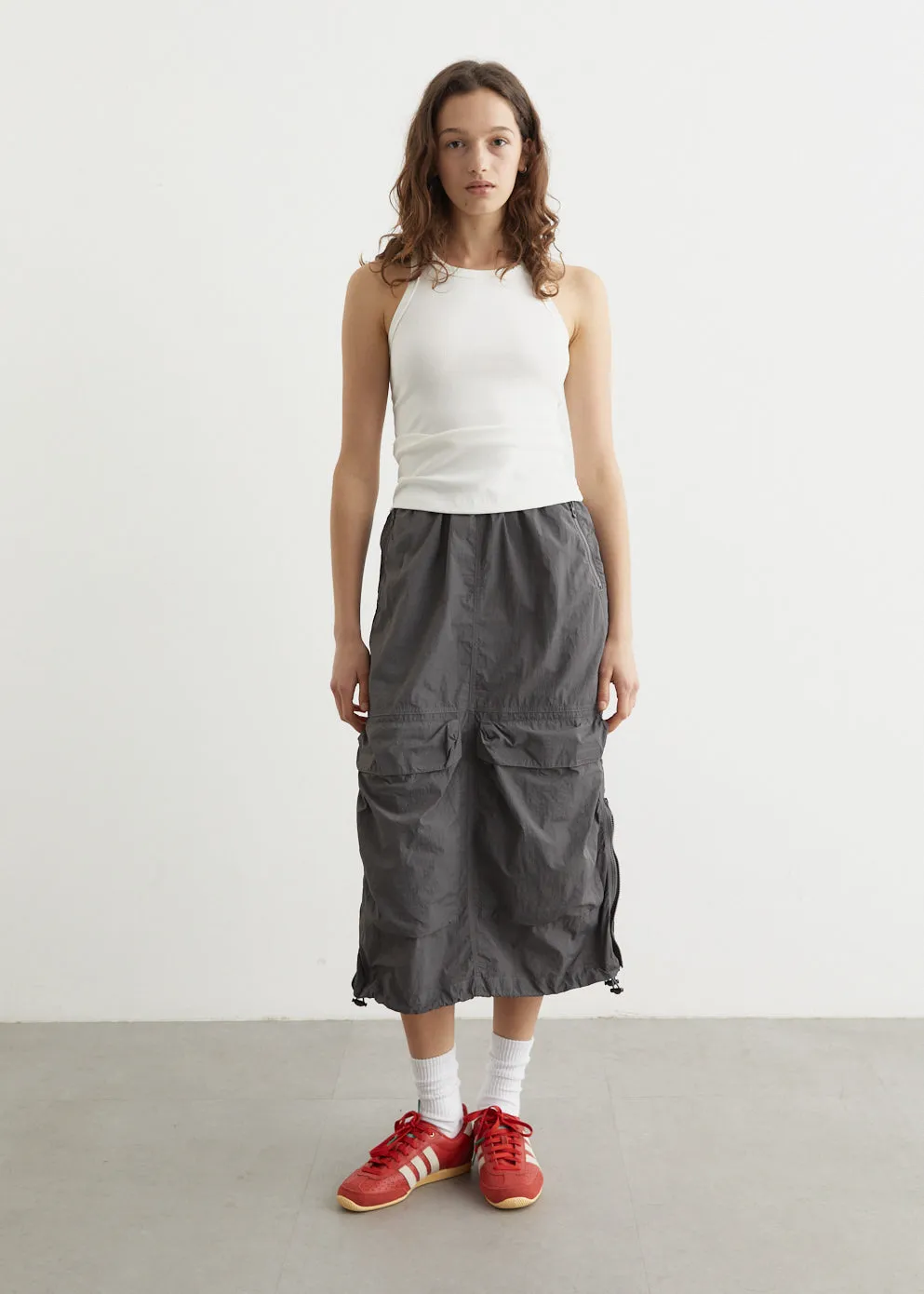 O-Asis Gonna Cargo Midi Skirt