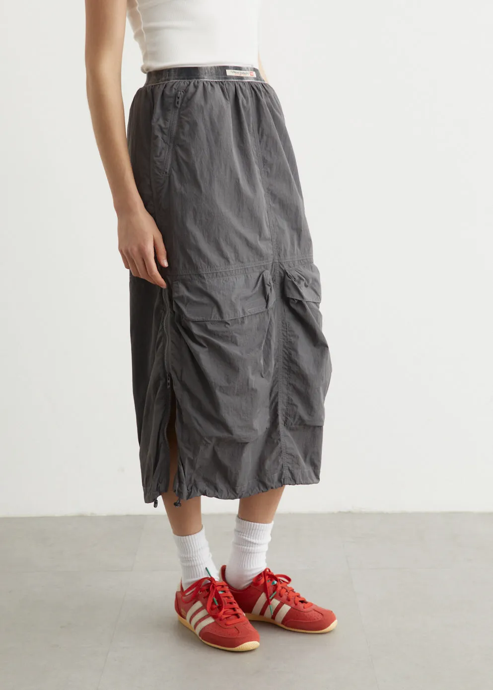 O-Asis Gonna Cargo Midi Skirt