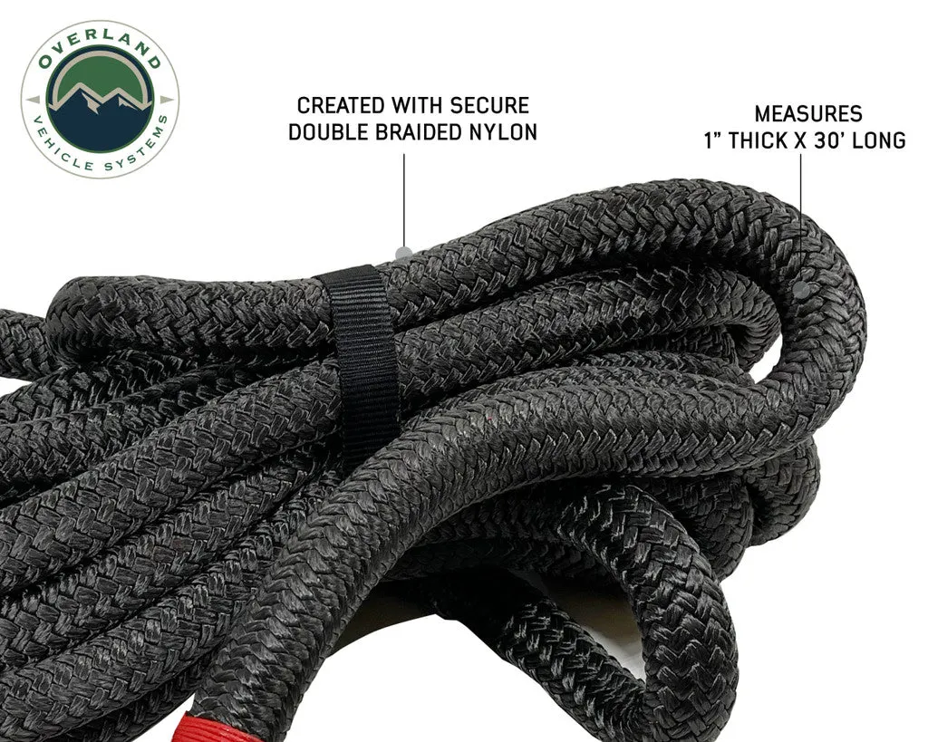 OVERLAND VEHICLE SYSTEMS | Ultimate Recovery Package - Brute Kinetic Rope, Recovery Shovel, Recovery Ramp, 5/8" Soft Shackle (33-0502)