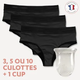 Pack Culottes et Cup menstruelle