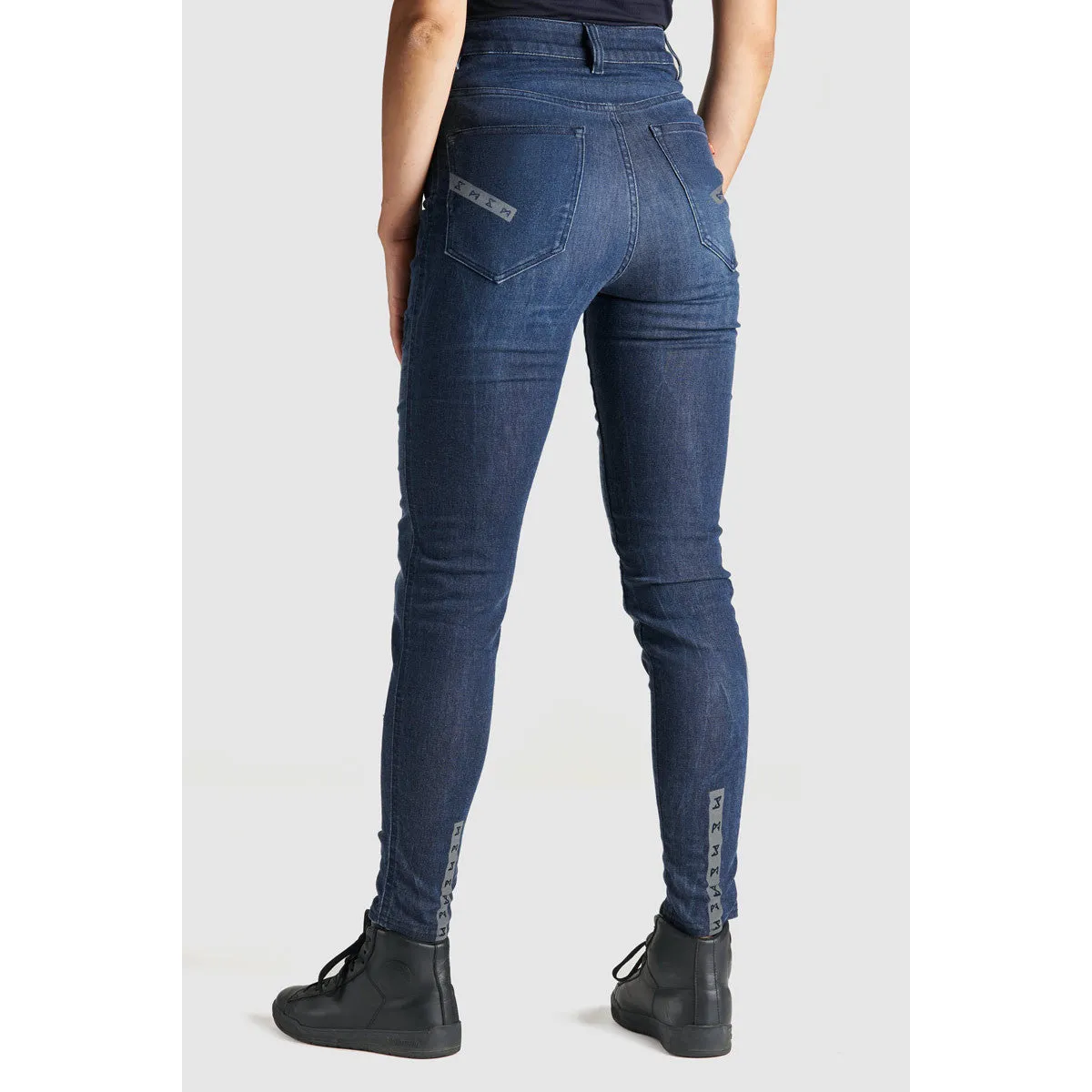 PANDO MOTO KUSARI COR 02 WOMENS JEANS BLUE