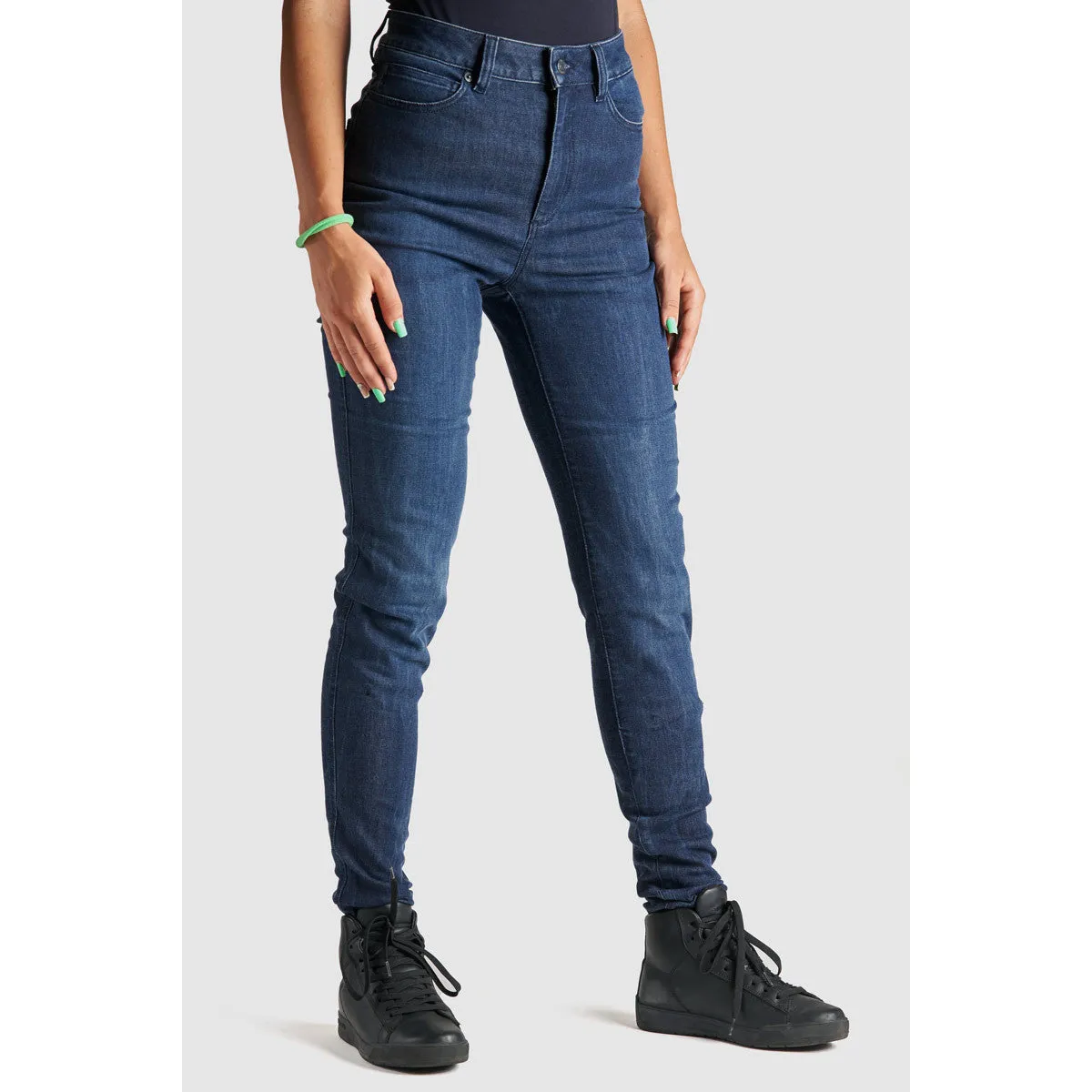 PANDO MOTO KUSARI COR 02 WOMENS JEANS BLUE