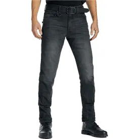 Pando Moto Robby Cor 01 Slim Fit Denim Jeans Black