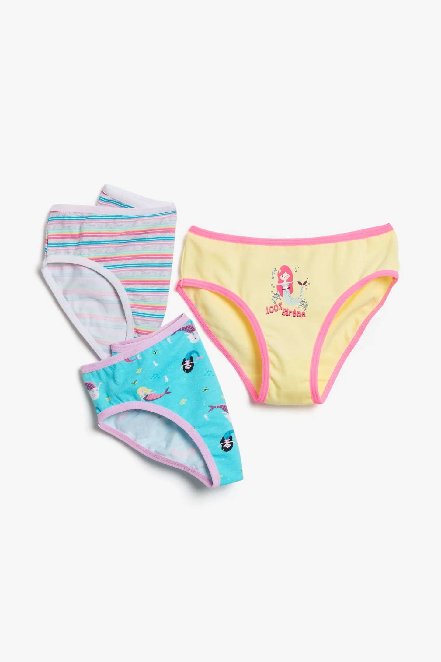 Paquet de 3 culottes bikini - Enfant fille