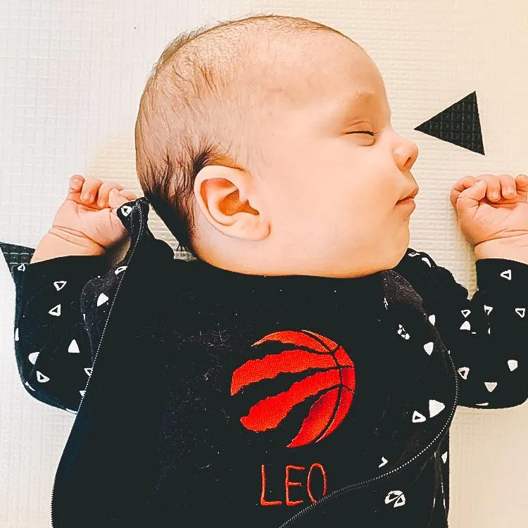 Personalized Toronto Raptors Bodysuit