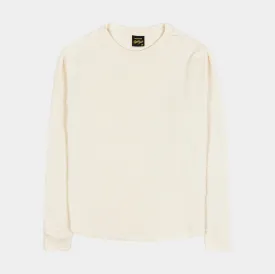 Premium Thermal Mens Long Sleeve Shirt (Off White)