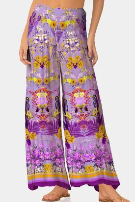 Purple Palazzo Pants