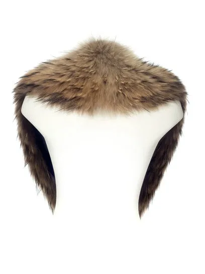 Raccoon Fur Collar