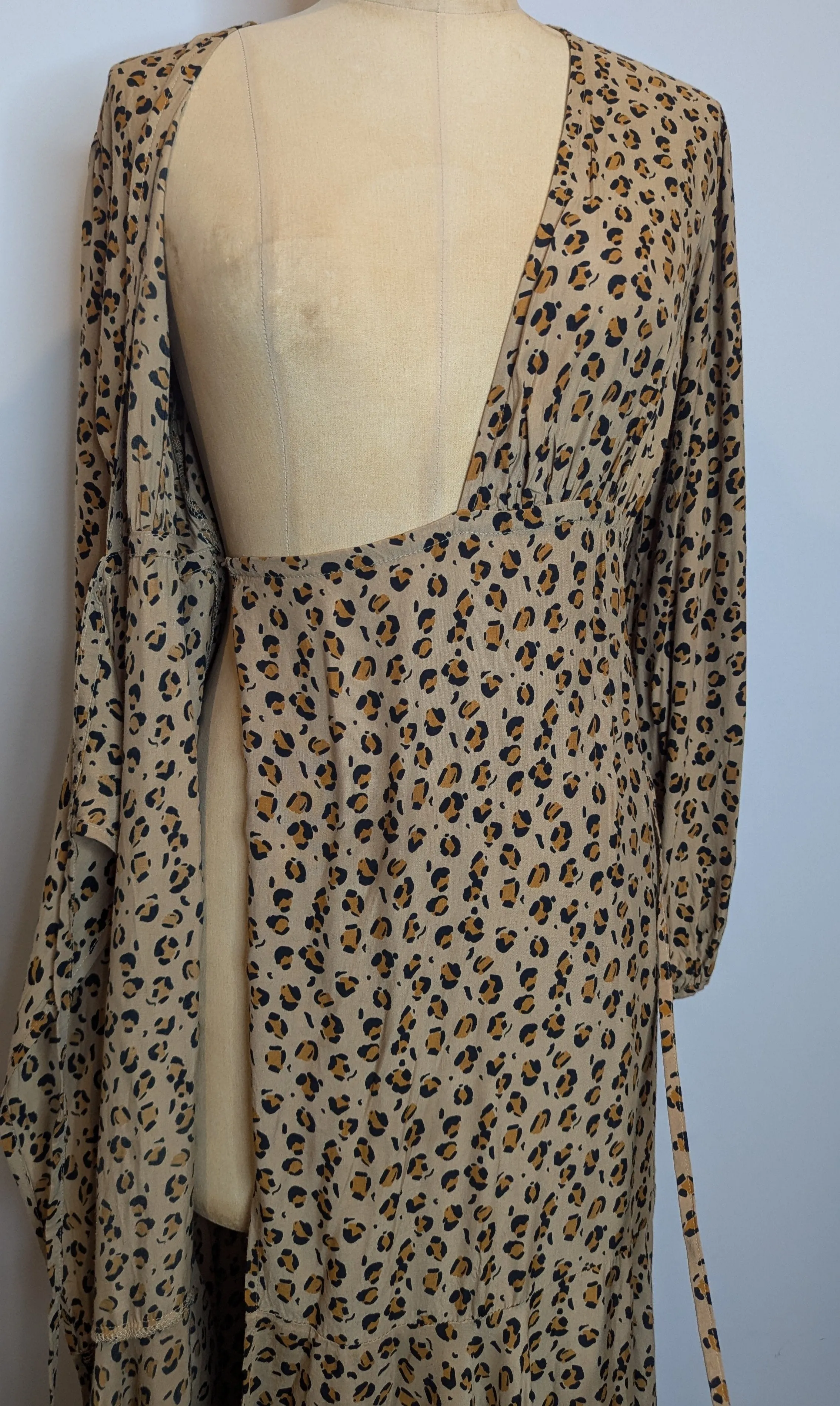 Rue Stilic Leopard Animal Print Dress