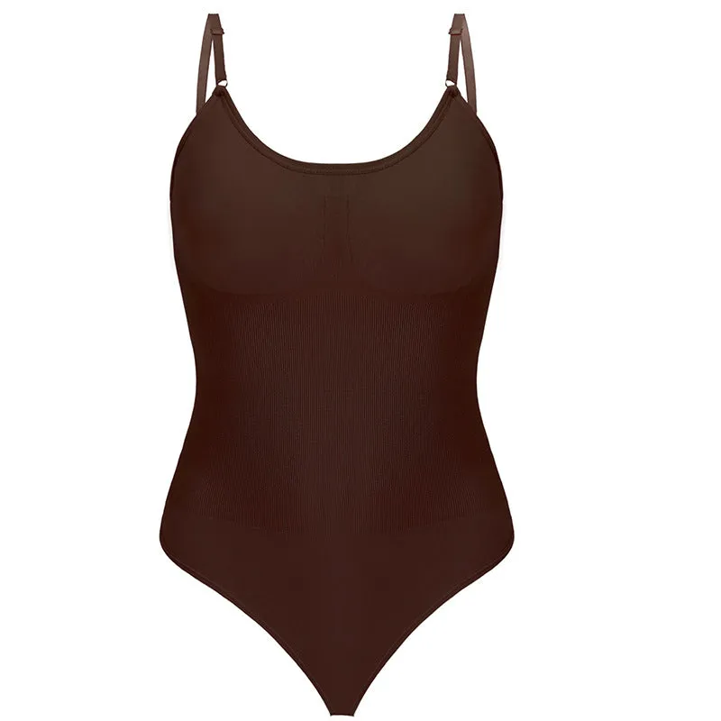 Seamless Shaping high-cut Bodysuit