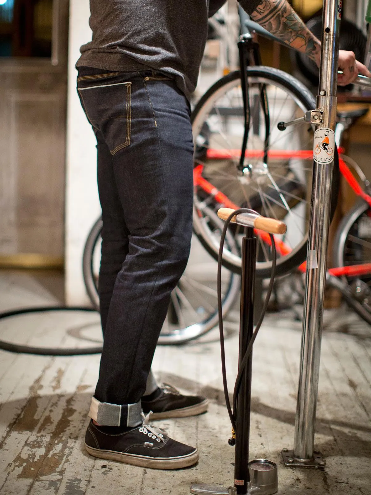 Selvage Riding Denim