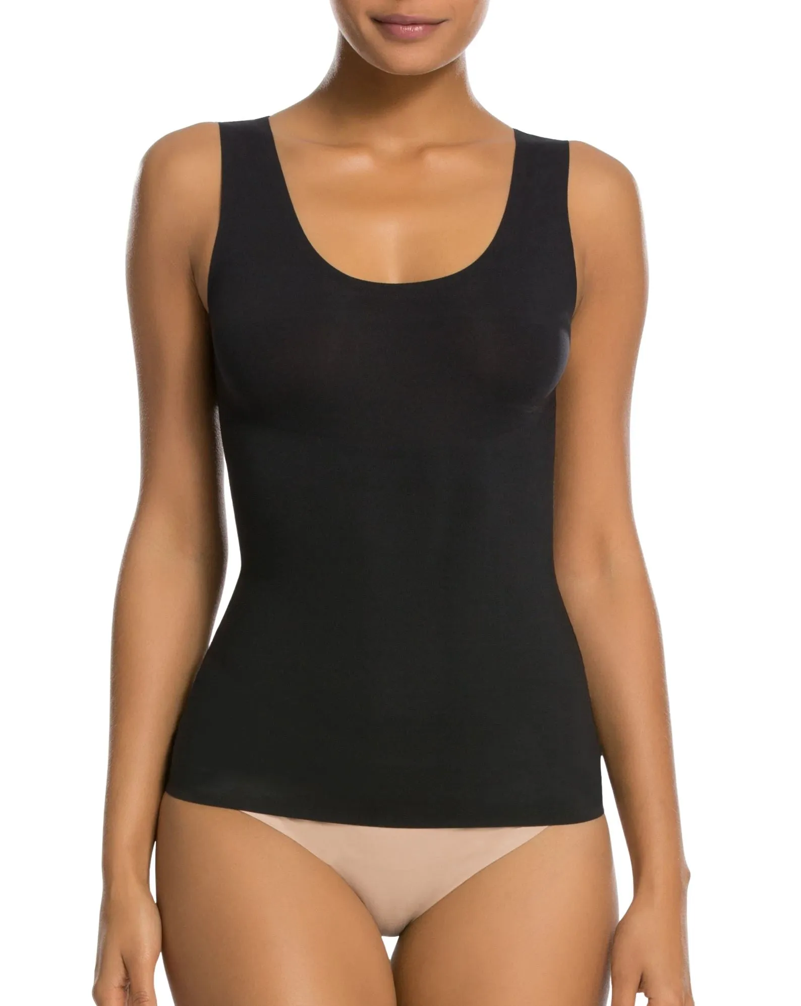 Spanx Solid Tight Thinstincts Tank - Very Black