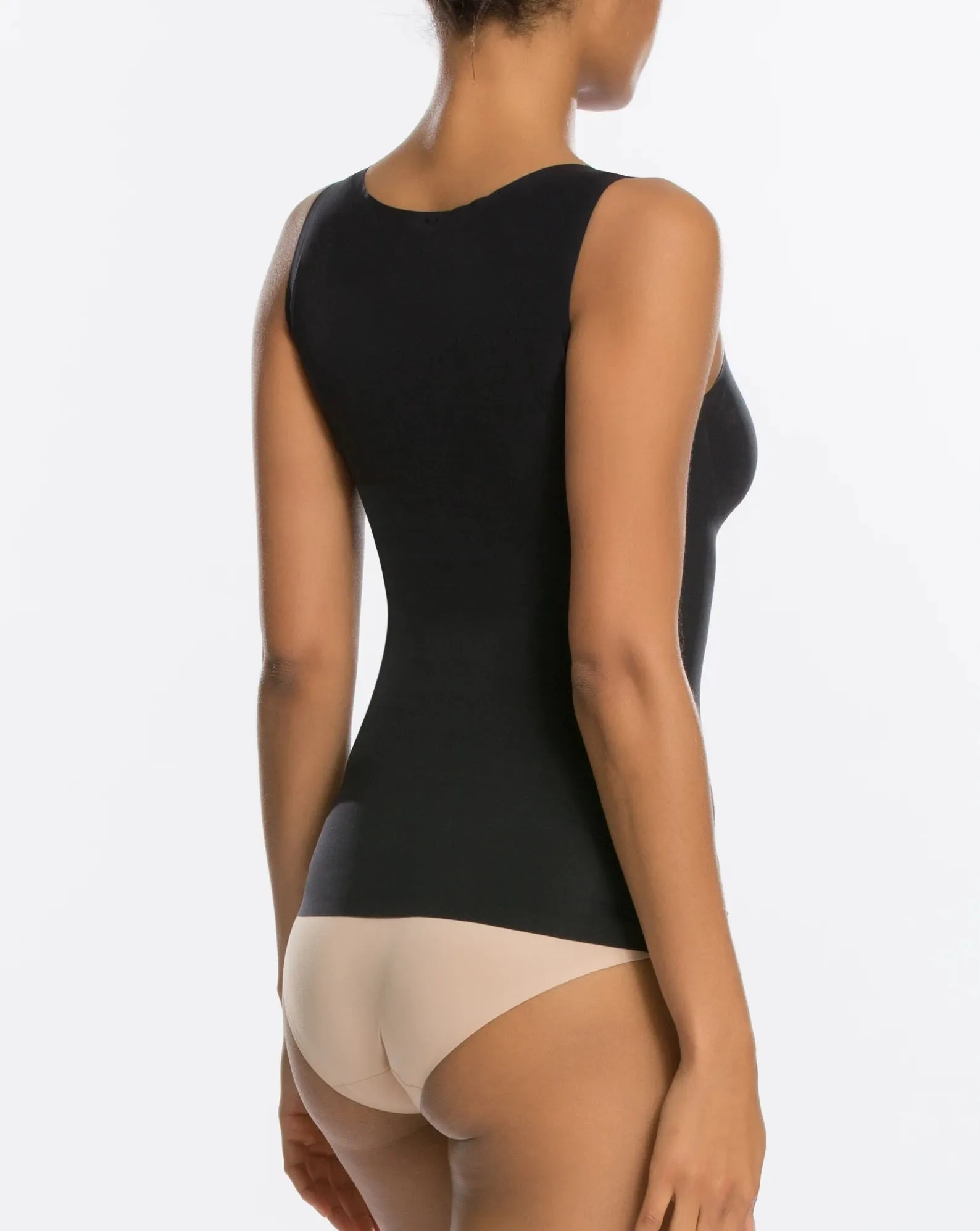 Spanx Solid Tight Thinstincts Tank - Very Black