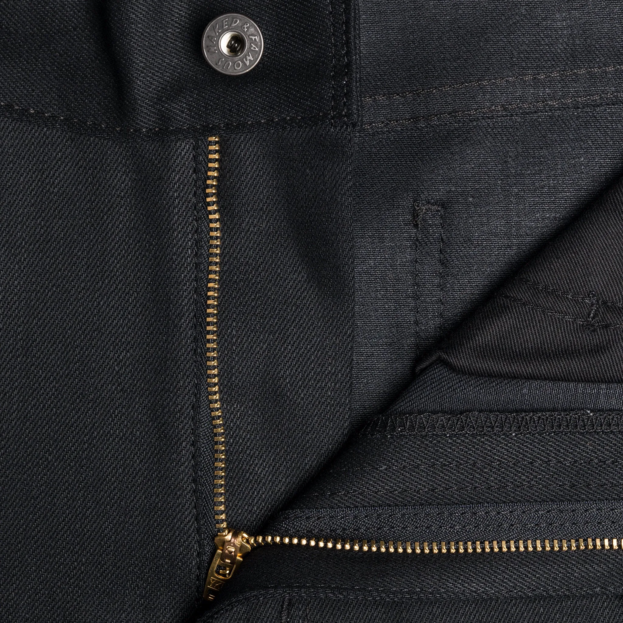 Stacked Guy - Black Cobra Stretch Selvedge