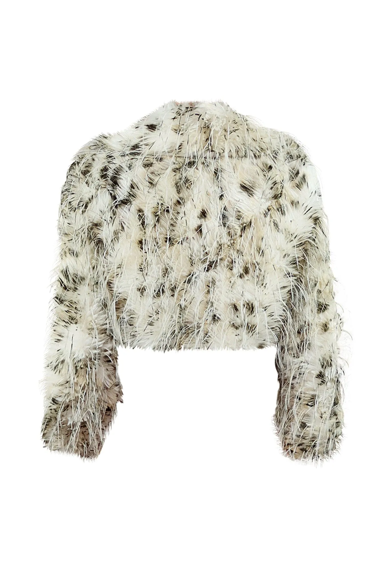 Still Wild Faux Fur Crop Jacket