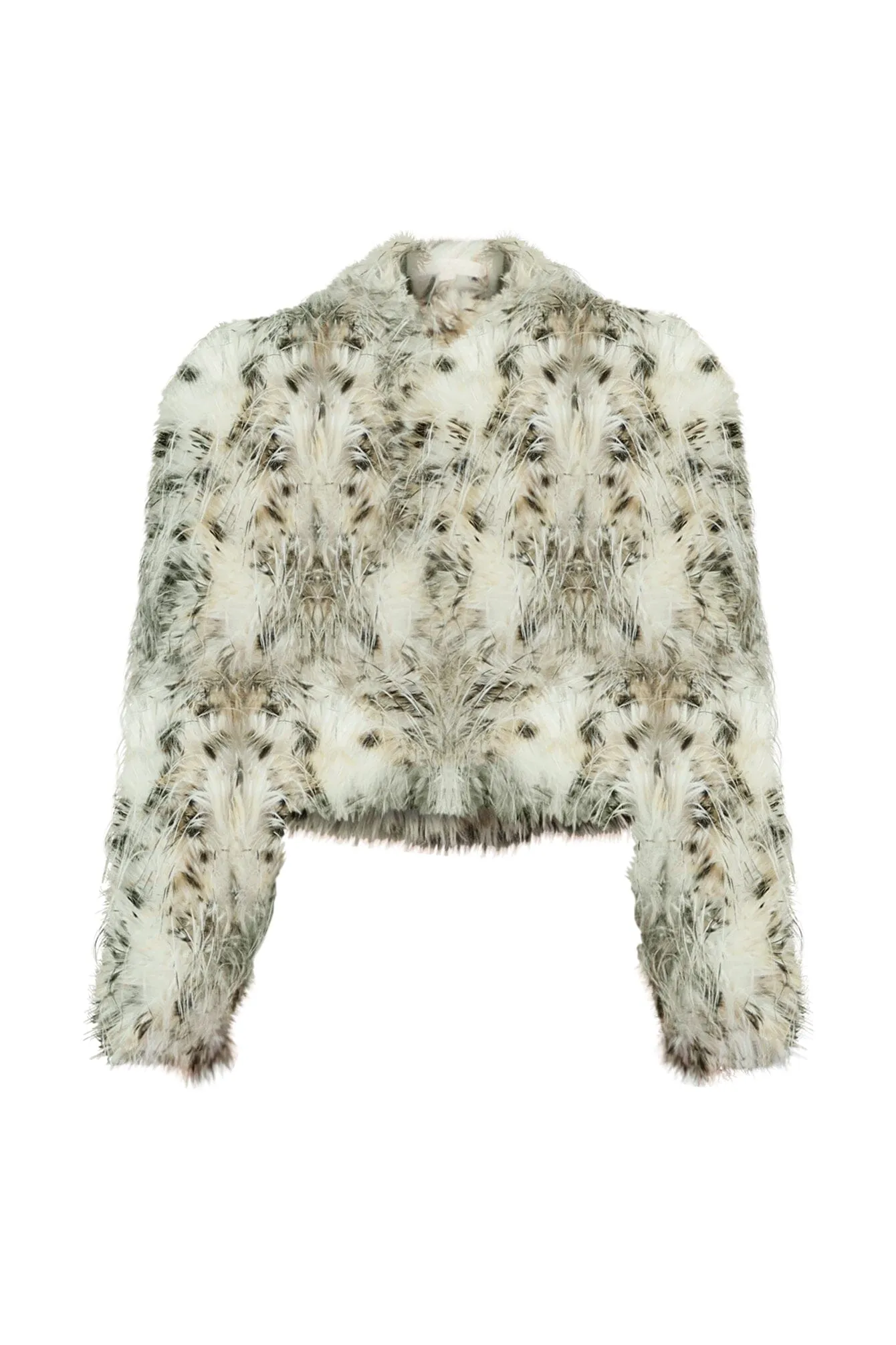 Still Wild Faux Fur Crop Jacket