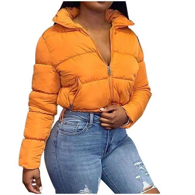 Super Cropped Puffer Jacket