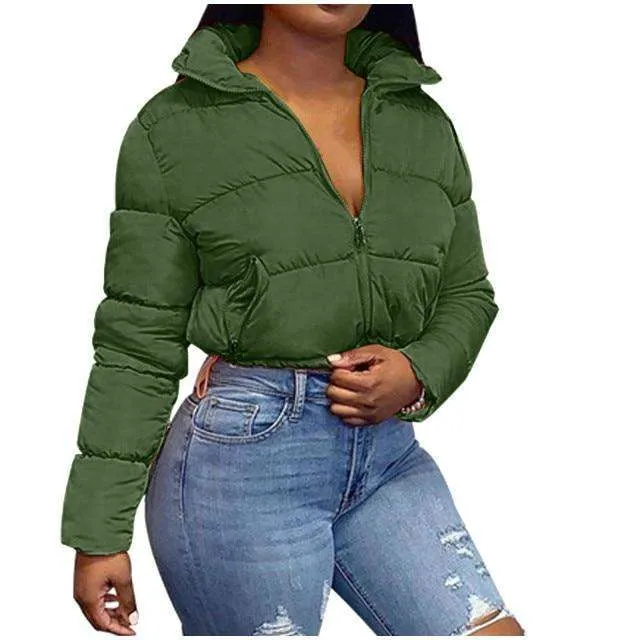 Super Cropped Puffer Jacket