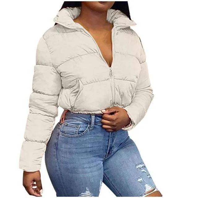 Super Cropped Puffer Jacket