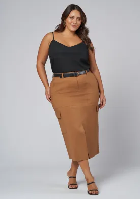 Tasmin Midi Cargo Skirt