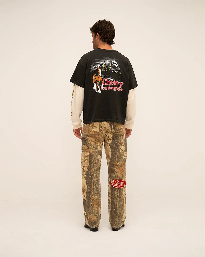 Urban Cowboy Boxy Pocket Thermal L/S Tee