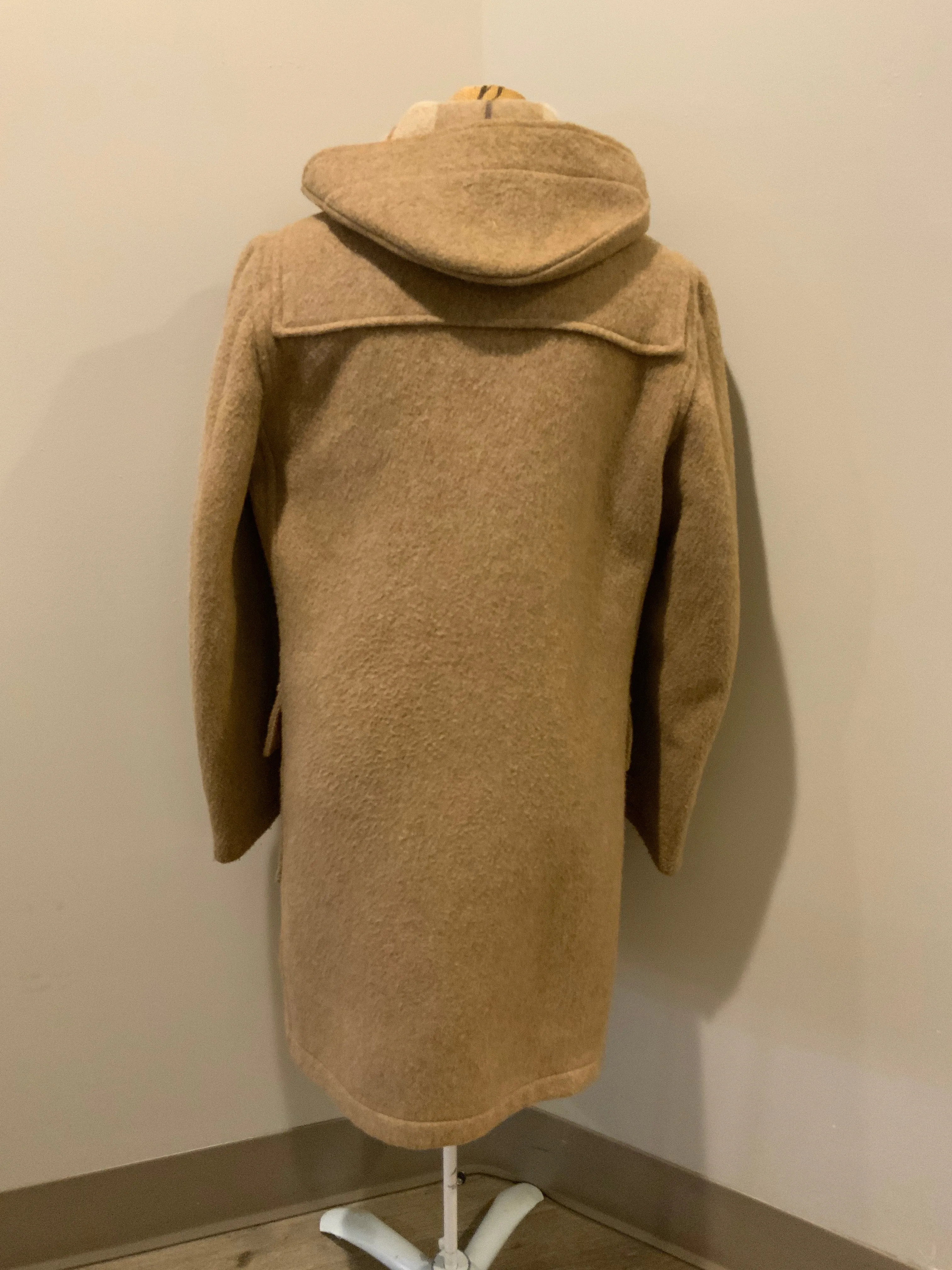 Vintage Sears Beige Duffle Coat, Made in Canada