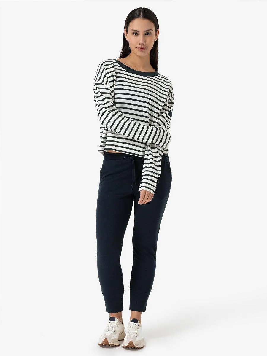 W KRISSINI STRIPE BIO SWEATER