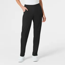 W123 Women's Flat Front Cargo Scrub Pant (5155)