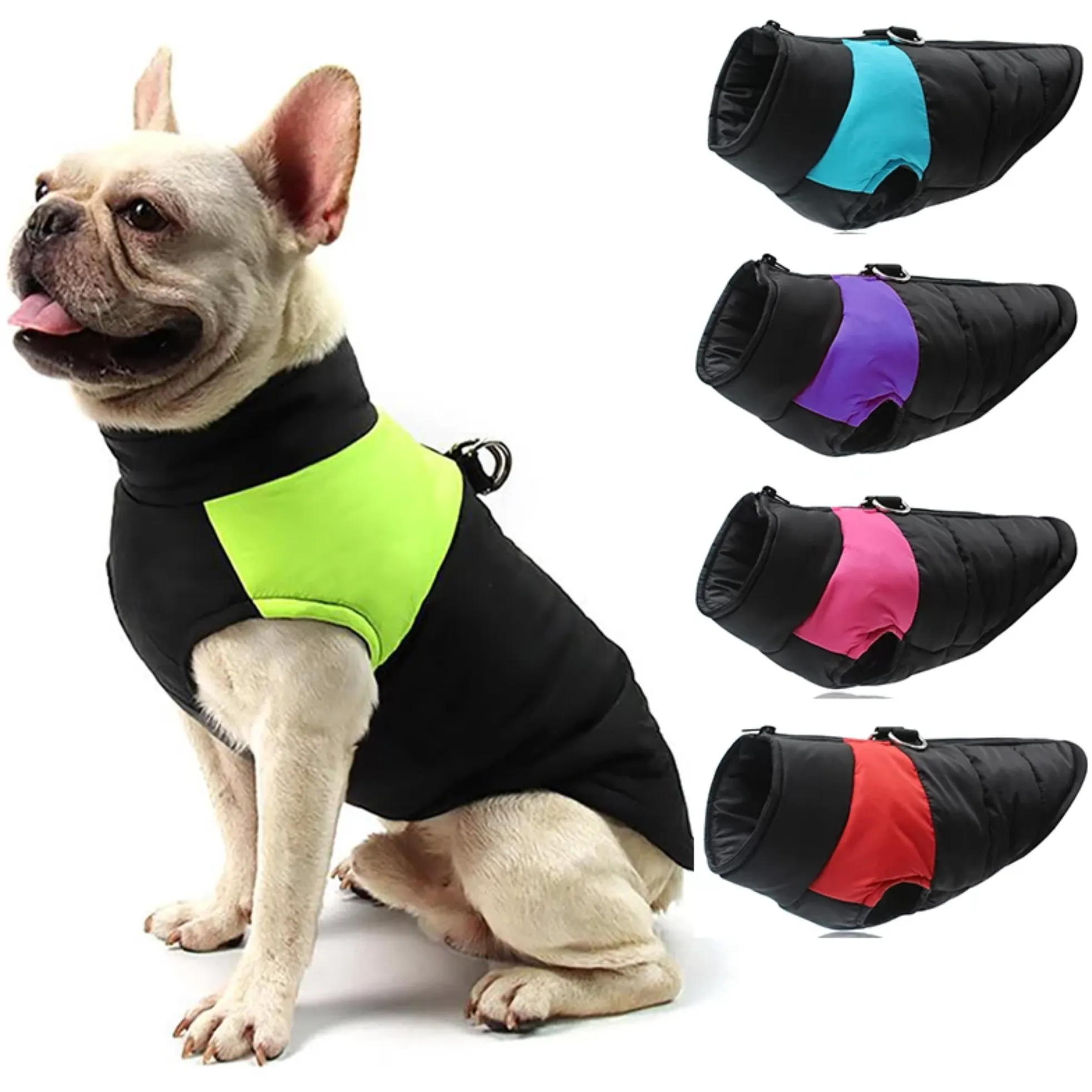 Waterproof Vest Jacket for French Bulldog (CS020)