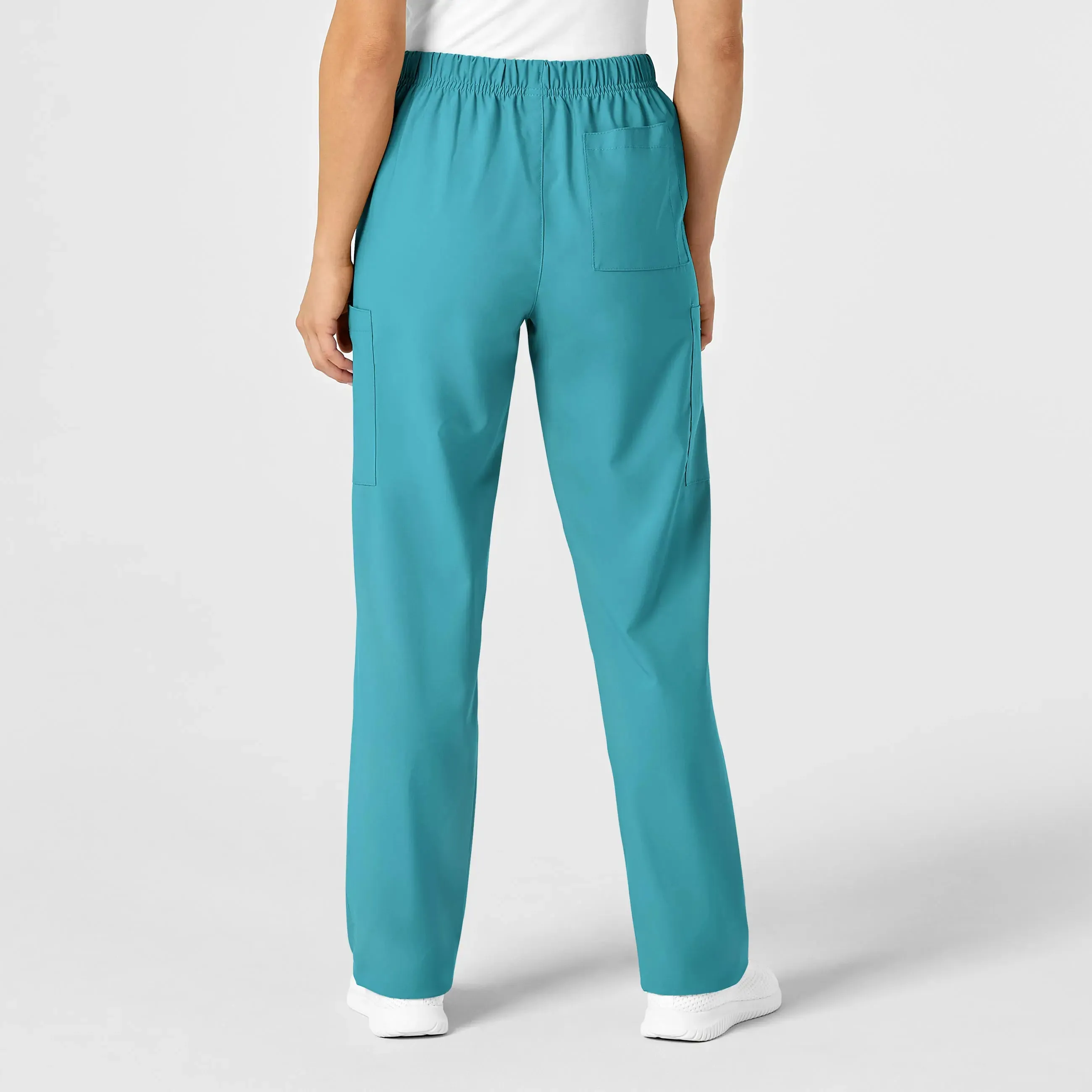 Wink Unisex Multi-Cargo Scrub Pant - Teal