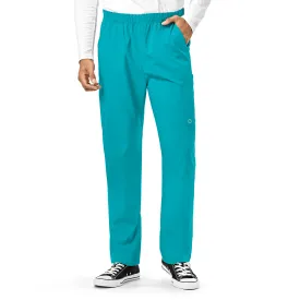 Wink Unisex Multi-Cargo Scrub Pant - Teal