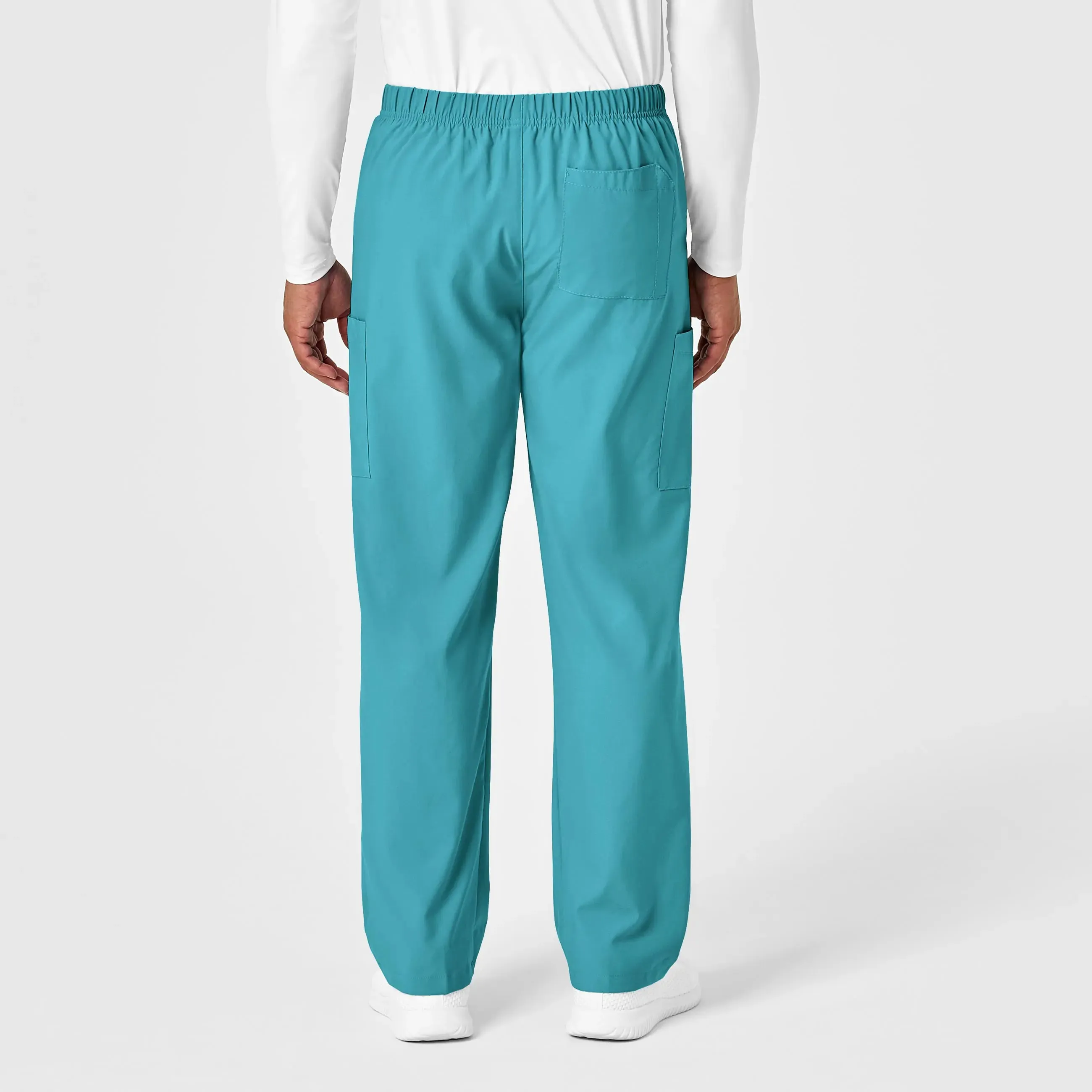 Wink Unisex Multi-Cargo Scrub Pant - Teal